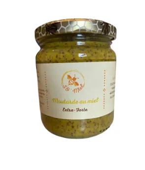 Moutarde extra forte au miel